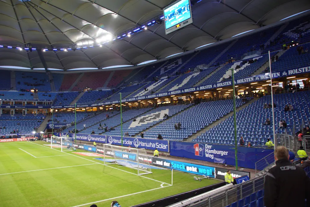Stade Volksparkstadion de l'Hamburg SV