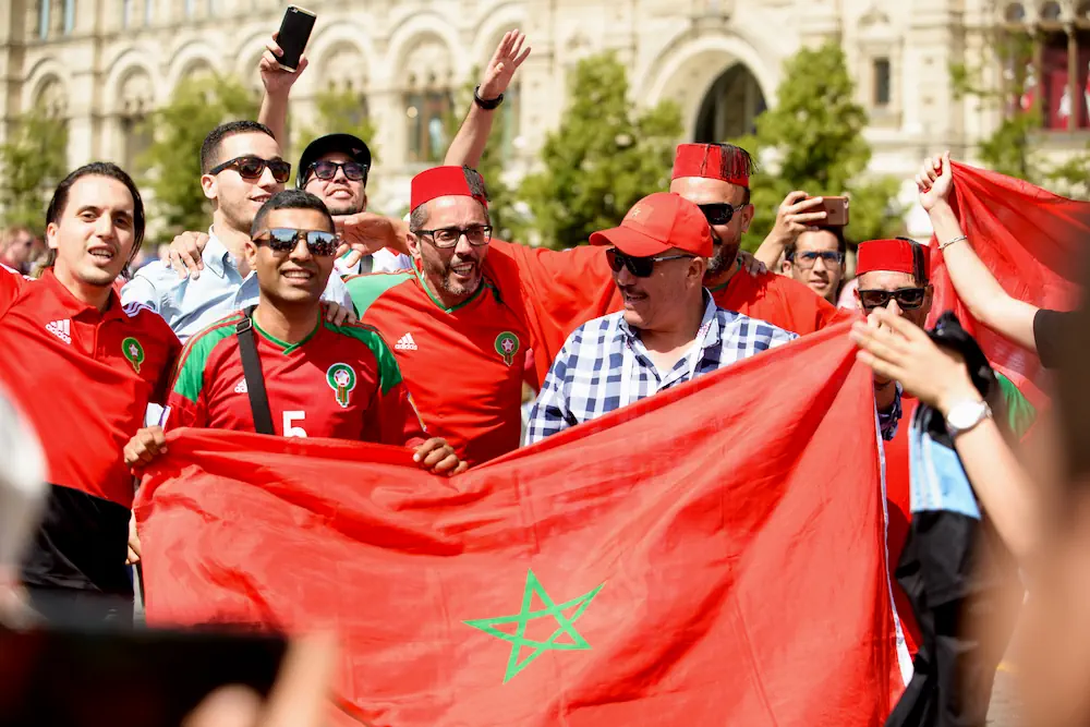 Supporters de football marocains