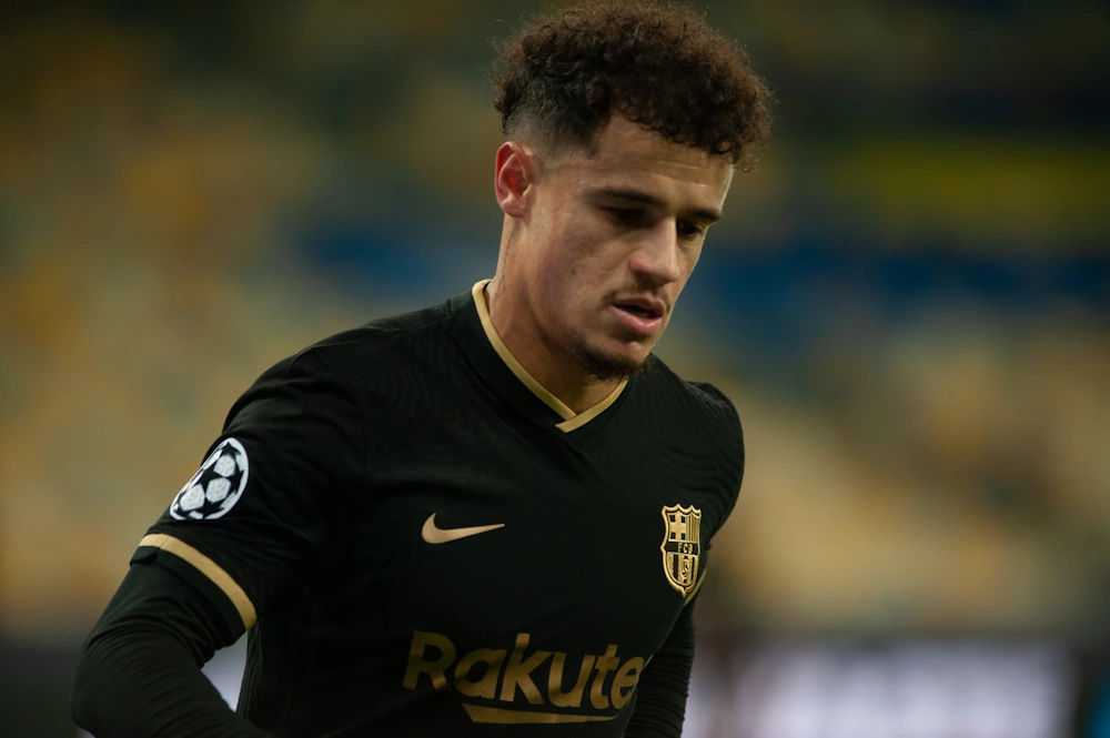 Philippe Coutinho lorsqu'il jouait pour Barcelone