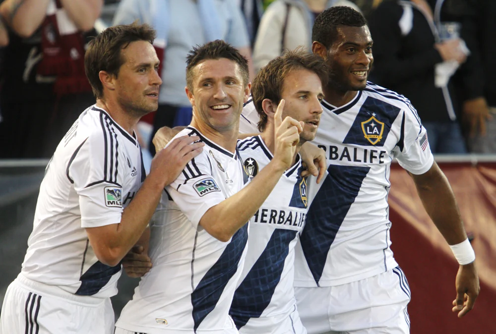 Robbie Keane pendant ses années au LA Galaxy