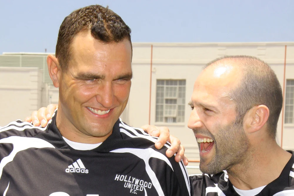 Vinnie Jones et l'acteur Jason Statham