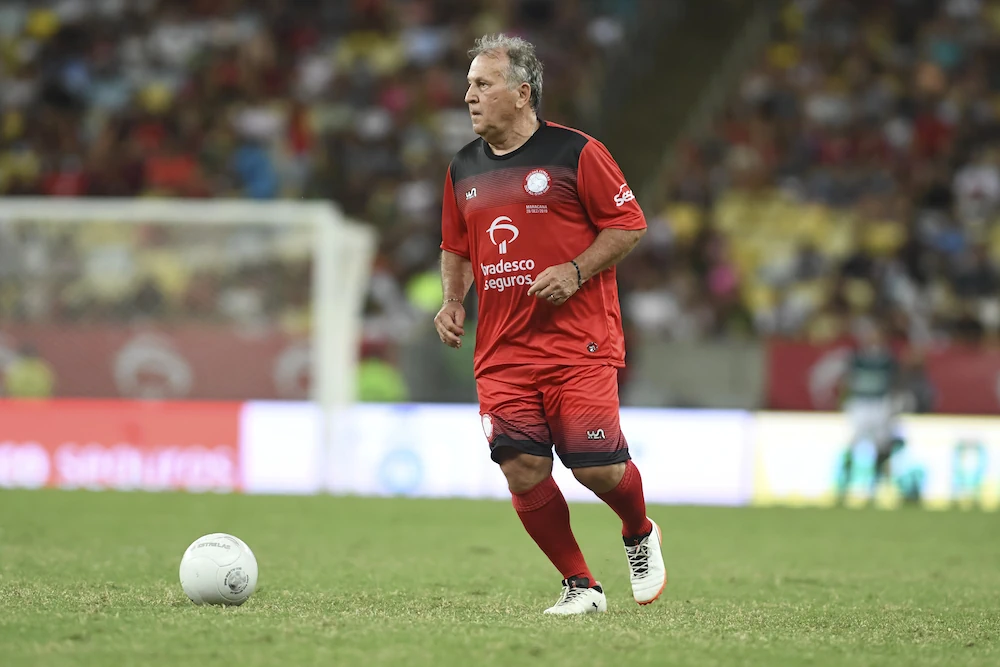Zico lors d'un match des All-Stars en 2019