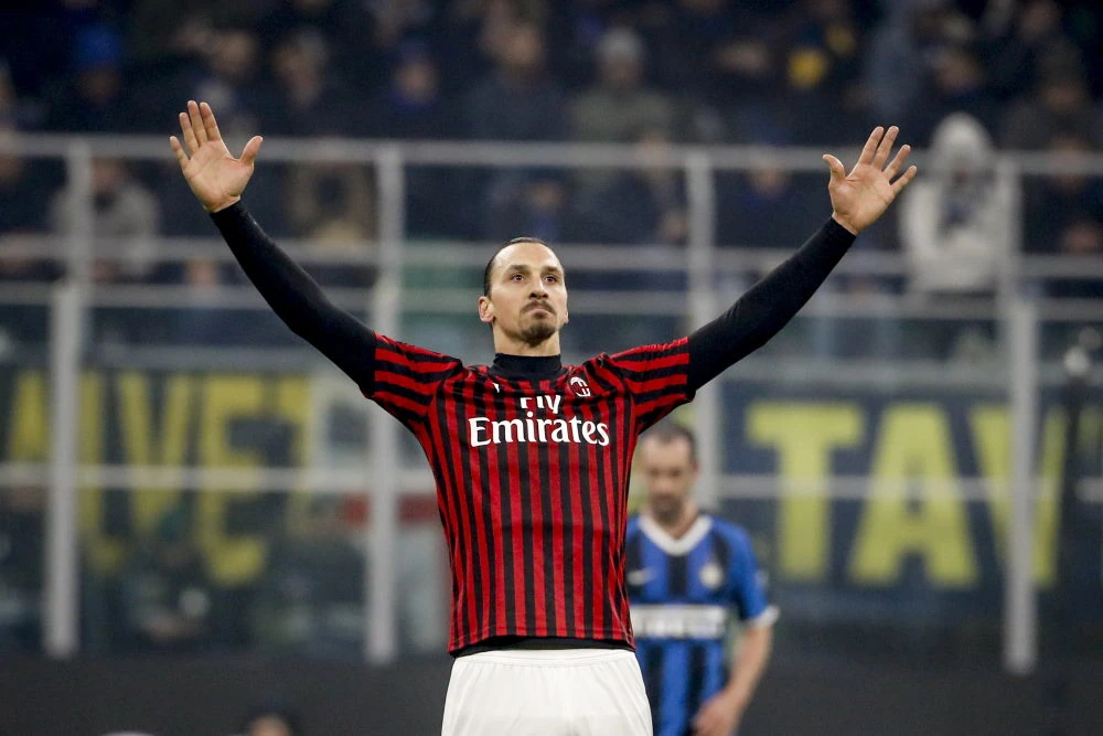 Zlatan Ibrahimovic - ici à l'AC Milan